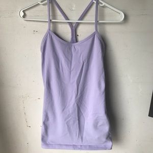 Lululemon Lilac Power Y Tank